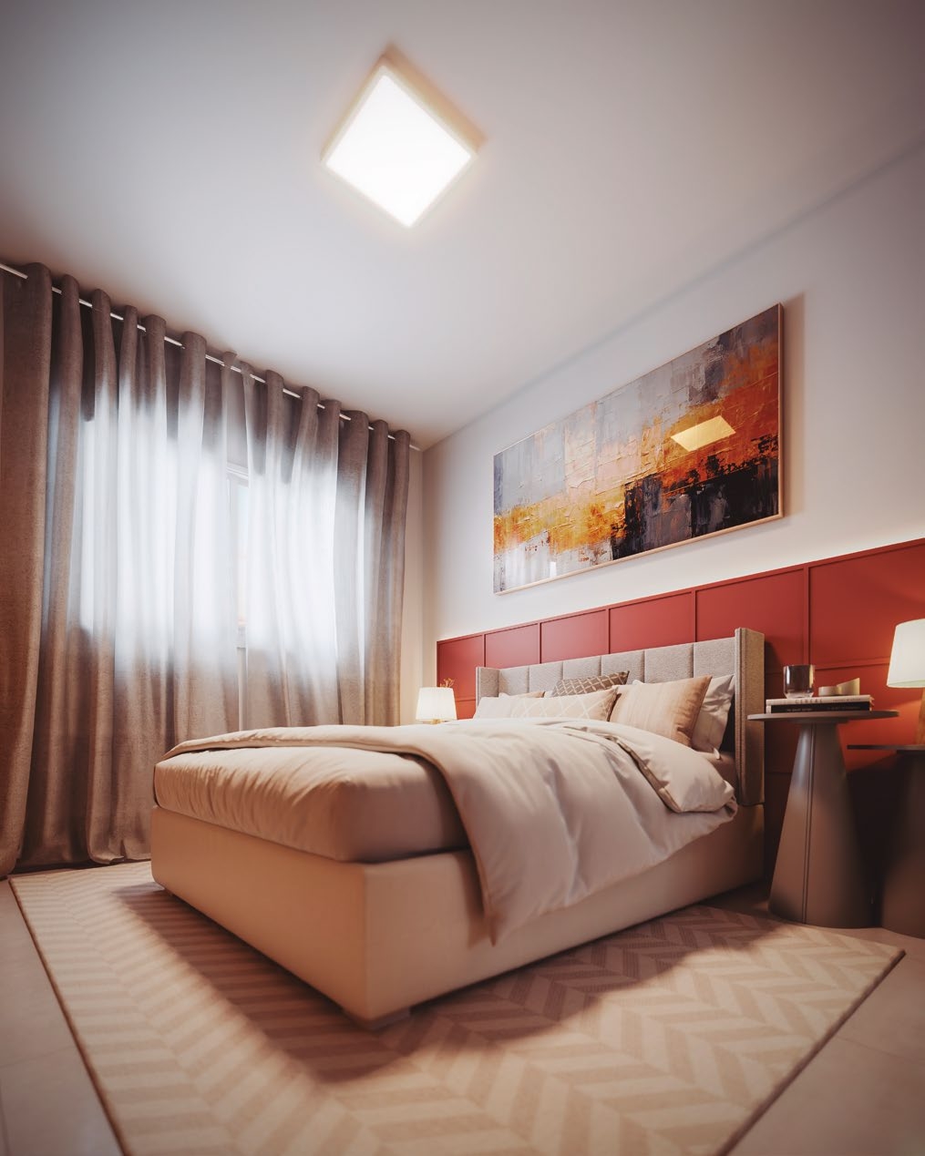 Apartamento decorado - banheiro